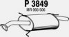 MITSUBISHI MR903506 End Silencer
